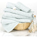 Lavish Home Luxurious 6-Piece Cotton Spa Quality Towel Set 1