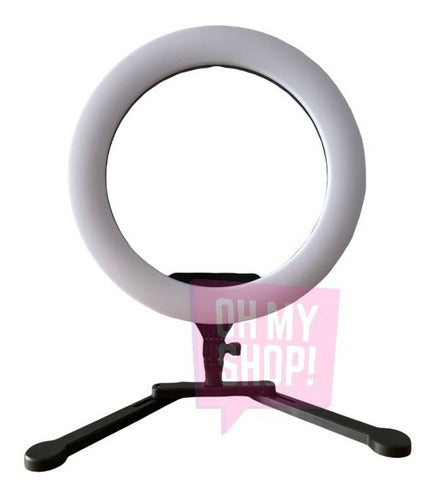 OMS 45" Dual Tripod LED Light Ring with Remote Control 4