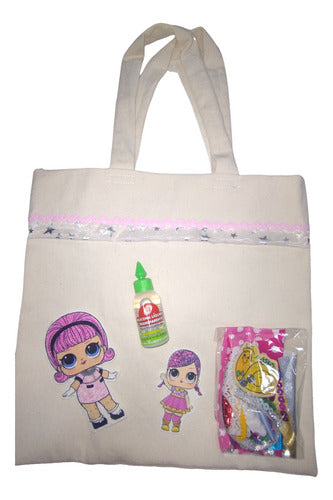 Kit De Arte Textil Bolso De Tela Personalizable - Ke Keres H 0