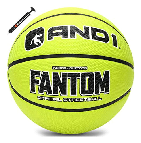 AND1 Fantom - Rubber Basketball: Size 0