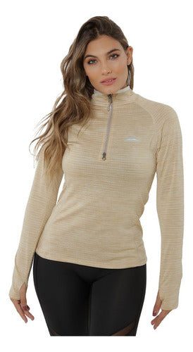 Women's Montagne Audrey Micropolar Ribbed Interior Sweatshirt 0