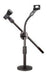 Moon Table Double Microphone Stand with Flexible Neck PMM03D 0