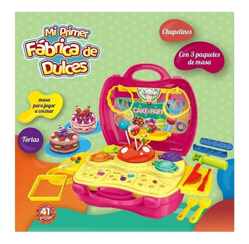 Valija Juego De Masas - Mi Primer Fábrica De Dulces 1