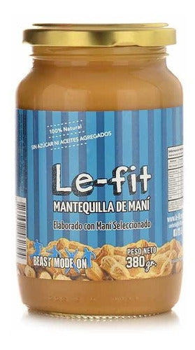 Le Fit 6 Peanut Butter 380g Of Your Choice! Vegan Sugar-Free 0