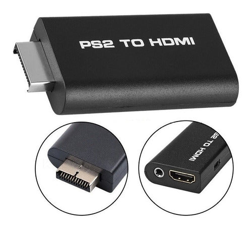 ANC+ PS2 to HDMI Converter Adapter with Audio - Haedo 0