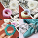 Wehous Napkin Rings Resin Mold Set of 4 Silicone Epoxy Resin Casting Mould 2