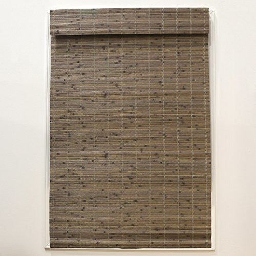 Radiance Driftwood Bamboo Wireless Flat Panel Shade 0