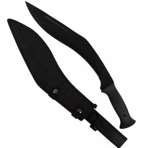 Facão Kukri Machete Sobrevivência Faca Curva Selva Bushcraft 1