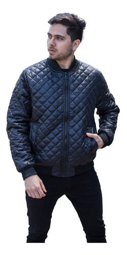 Wainfi Bomber Matelassé Aviator Jacket 1