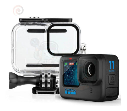 Case Estanque Proteção Total Para Go Pro Hero 11 Black Novo 0