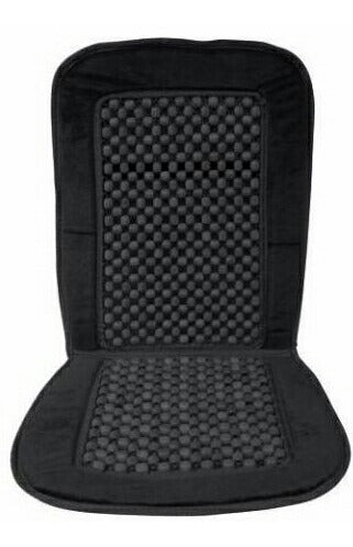 Maranello Cubre Asiento De Pana Masajeador Negro Con Bolita 1