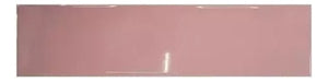 Eliane Colortrend Pink Ceramic Subway Tile 22x88 1st Quality 0