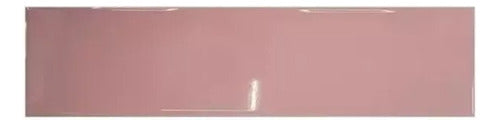 Eliane Colortrend Pink Ceramic Subway Tile 22x88 1st Quality 0