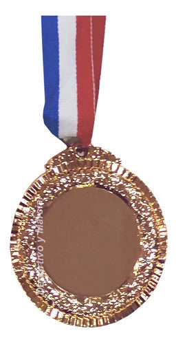 Loska 50 PVC Medals with Ribbon for Sports Tournaments 0