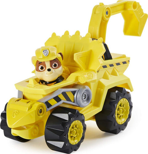 Paw Patrol Dino Rescue Rubbles Deluxe Rev Up Vehicle 1