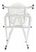 Romano Portable Folding Toilet with Adjustable Height and Backrest 5