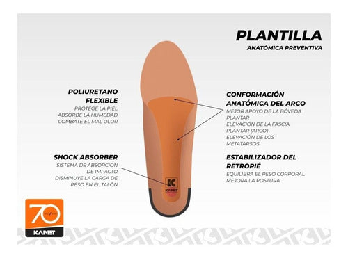 Kamet Safety Footwear Alfa Model P. Aluminum 5