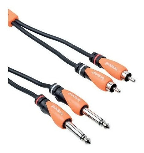 Bespeco RCA to Mono Plug Cable 1.8 Meters SLY2JR180 0