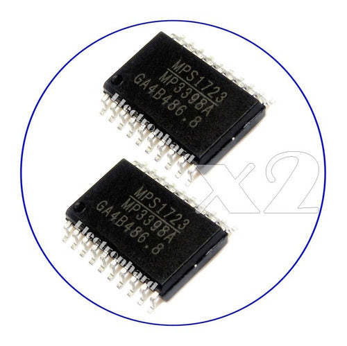 Monolithic Power Systems Set X2 MP3398AGY MP3398A MP 3398A 3398AGY 3398 MP3398 SOIC20 0