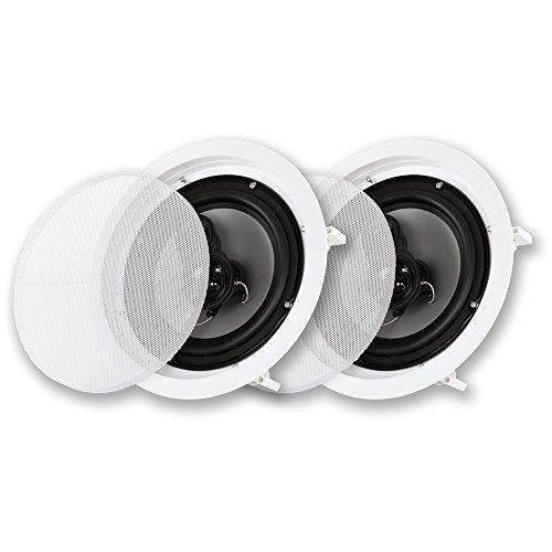 Acoustic Audio Csic83 In Ceiling 8 Speaker Pair 3 Way 0