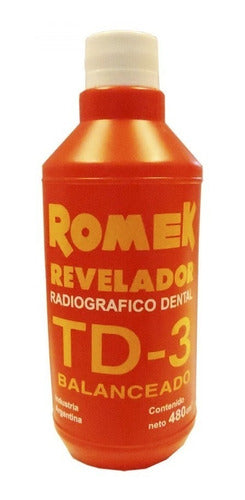 Romek TD-3 Combo: Developer + Fixer 2 Containers 480cc 0