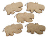 MDF 28 Animal Shapes Figures 15cm Fibrofacil 3