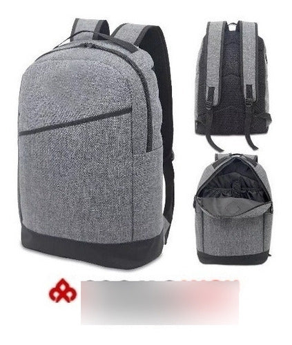 Mochila Publicidad Portanotebook Jardin Escolar Precio Final 2