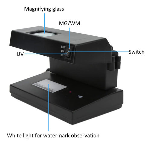 Dasa 4 In 1 UV/MG/Loupe/Light 9W Fake Bill Detector 1