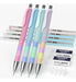 Nicpro Pastel Color Mechanical Pencil Set 0.9mm with 8 Refills 0