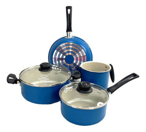 Jovifel Italian Cookware Set 6 Pieces 0