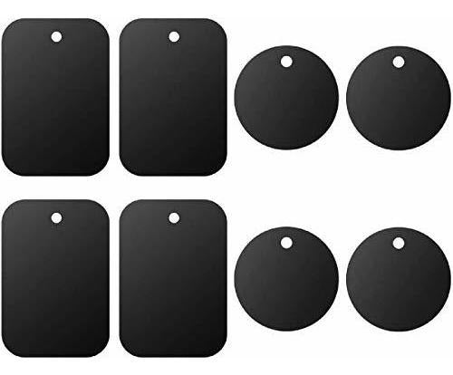 Dstelin Universal Metal Plate 8 Pack for Magnetic Phone Car Mount Holder 0