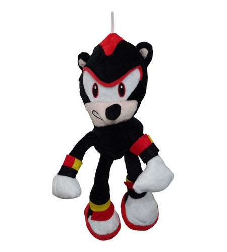 Generic Sonic Plush Shadow - 30 Cm Tall 0