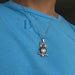 Surgical Steel Amulet Charm Necklace Pendant for Protection, Energy, and Good Luck 1