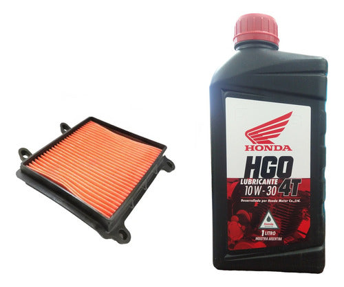 Honda Original Air Filter Service Kit for XR 190 L Motorcycle 0