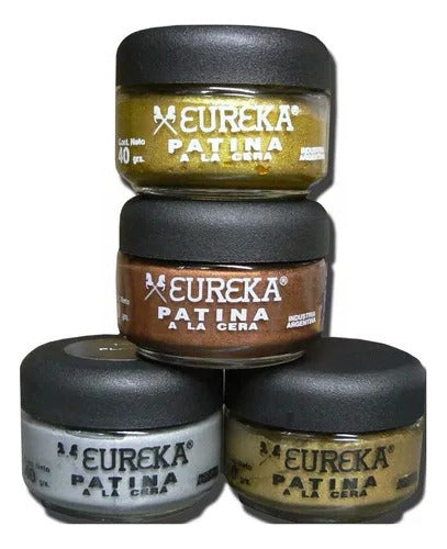 Eureka Metalized Wax Patina 40g x 3 Units 0