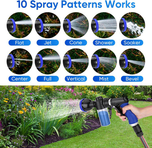 Pet Bathing Sprayer Kit,10 Spray Patterns, Adjustable Hos... 1