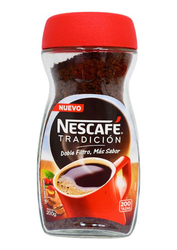 Café Nescafé  200 Gs Pack X 3 Frasco Gde. 0