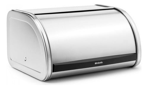 Brabantia Matt Steel Medium Size Sliding Bread Box 1