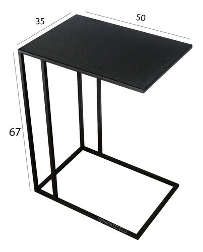 Iron Side Table for Sofa or Bed 4