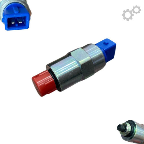 1766219 Solenoide Da Bomba Injetora P/ Retro Cat 315b 12v 0