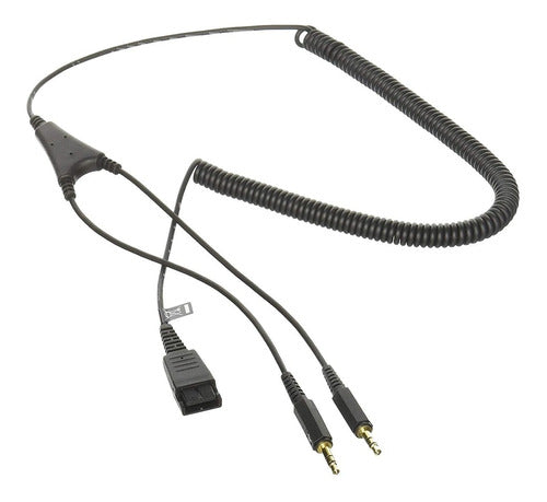 Jabra Cable Adapter 2 3.5mm Jack to PC Quick – FEBO 0