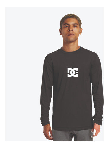 DC Shoes Thermal Shirt First Skin Snow Black ML Men 0