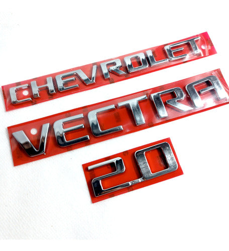 AutostylePro Chevrolet + Vectra + 2.0 Emblem Badge Kit 2006 to 2011 0