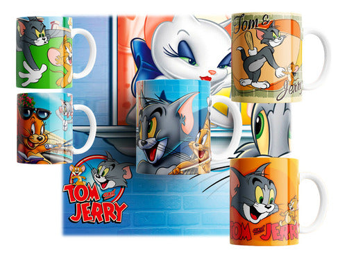 Tazas Tom & Jerry 5 Modelos Elegí La Tuya! 0