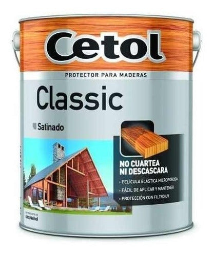 Cetol Classic Exterior 4L Impregnating Wood Stain Satin 0