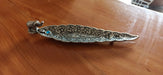 Metal Incense Holder Elephant Leaf of Good Luck 7