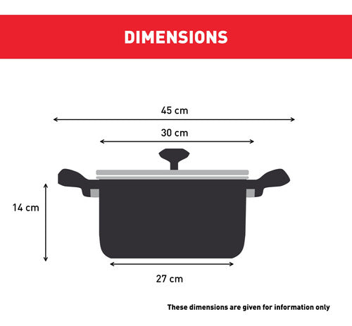 Olla 30cm Con Tapa Super Cook 6