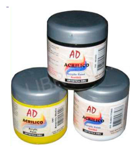 A-D Acrilico Decorativo Pote 200 Ml.artistica Dibu 0