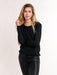 Mauro Sergio Sweater with Button Detail at Cuffs Art 355 7