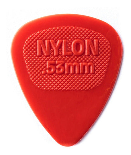 Jim Dunlop Nylon Picks (443R 0.53) Pack of 72 Units 0